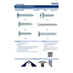 Tornillo Autorroscante Cabeza Hexagonal P-16 6,3-25 (100 uds.)