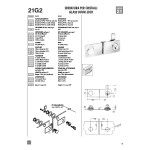 Cerradura Cas Pta/Crist Derecha 216/C1+2 Niquel Puerta Cristal Doble