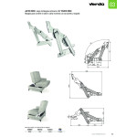 Bisagra Sofa-Cama Japon Pared Cero Zincado
