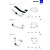 Pata Boat L255 H115-62 Ancho 40Mm  4Mm Espesor