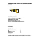 Sierra Sable Stanley V20 S/Bateria Sfmcs300B