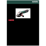 Mini-Amoladora Metabo W13-125Q 1350W Pro Para Uso Profesional