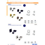 Kit Tiradores Red. Pta.corred. Laton Satinado