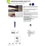 Soporte Invisible No-One Para Estantes - Montaje Fácil Y Sin Herramientas (100 uds.)