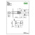 Picaporte Tubu C/Rect Mod.7/60Mm. Hl Placa Recta 57Mm