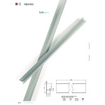 Tirador Aluminio Balbi Sp19 3M. Plata Mate (2 uds.)