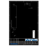 Kit Perfilería Para Vestidores Modelo Seven Acabado Grafito