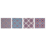 Posavasos DKD Home Decor 10,8 x 10,8 x 0,7 cm