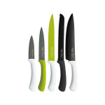 Set de Cuchillos San Ignacio green sg4165 Acero Inoxidable Gris