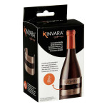 Termómetro para Vino Kinvara 202230108 Negro Plateado Acero Inoxidable (12 Unidades)
