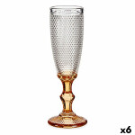 Copa de champán Vivalto Ambar Vidrio 180 ml Puntos (6 Unidades)