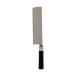 Macheta de Cocina Kinvara KT11-5604S08 Negro Plateado Acero Inoxidable Plástico 5,6 x 2,5 x 33 cm (12 Unidades)