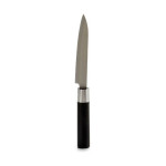 Cuchillo de Cocina Kinvara KT11-5604S05 Negro Plateado Acero Inoxidable Plástico 2,7 x 24,3 x 1,8 cm (12 Unidades)