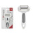 Pelador Kinvara CK51327 Blanco Gris Acero Inoxidable Polipropileno TPR 12 x 3 x 22 cm 3 en 1 (12 Unidades)