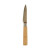 Cuchillo Pelador Kinvara KT116042E Marrón Plateado Bambú Acero Inoxidable 22 x 19,5 x 2 cm (12 Unidades)