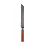 Cuchillo de Sierra Kinvara Bambú Acero Inoxidable 2,8 x 2,5 x 32 cm 32 x 2,5 x 3 cm (12 Unidades)