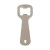 Abrebotellas Kinvara 04325-1 Plateado Acero Inoxidable 11 x 4 x 0,5 cm (12 Unidades)