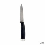 Cuchillo Pelador Kinvara KT11-5603-06 Negro Plateado Acero Inoxidable Plástico (12 Unidades)