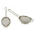 Colador Kinvara 08746 Plateado Acero Inoxidable Ø 14 cm (12 Unidades)