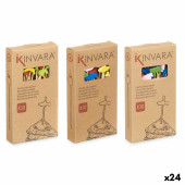 Set de Pinchos para Barbacoa Kinvara Bambú Pincho Decorado (24 Unidades)