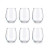 Set de Vasos Pasabahce Amber Transparente Vidrio 350 ml (4 Unidades)