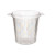 Cubitera Leknes CH26183 Transparente Poliestireno Rayas 16,5 x 17 x 21 cm (12 Unidades)