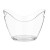 Cubitera Kinvara Transparente Plástico 8 L 34,5 x 25,5 x 26 cm (6 Unidades)