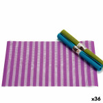 Salvamantel Kinvara TSL-1010F Azul Verde Morado 45 x 30 x 0,1 cm (36 Unidades)