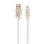 Cable Lightning Cablexpert CC-USB2R-AMLM-1M-W
