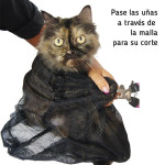 Bolsa De Malla Para El Aseo De Gatos
