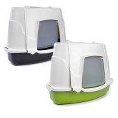 Arenero Triangular Cerrado Puerta Abatible 56X43X40Cm