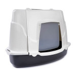 Arenero Triangular Cerrado Puerta Abatible 56X43X40Cm