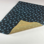 Alfombra Absorbente 2000 G./M. Azul Marino Con Huellas Antideslizante 1M X 0.75M