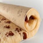 Alfombra Absorbente 2000 G./M. Celeste Con Huellas Antideslizante 1M X 0.75M
