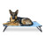 Cama Elevada "On Top" Negra 71X53X16.5Cm