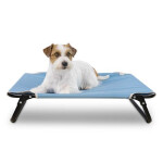 Cama Elevada "On Top" Negra 71X53X16.5Cm