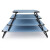 Cama Elevada "On Top" Negra 71X53X16.5Cm