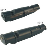 Silbato Cuerno De Bufalo 2 Tonos. 7Cm
