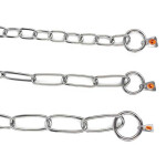 Collar Cadena Acero Inoxidable 50Cm Eslabón Corto