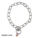 Collar Cadena Acero Inoxidable 67Cm Eslabón Largo
