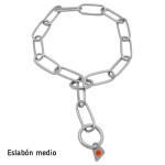 Collar Cadena Acero Inoxidable 67Cm Eslabón Largo
