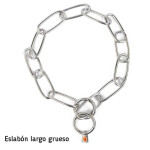 Collar Cadena Acero Inoxidable 67Cm Eslabón Largo