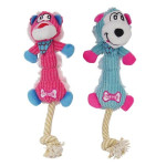Leona Rosa Peluche Con Cuerda