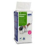 Pañales Para Perros Talla 7 - 74-84Cm - Negro (12 Uds.)