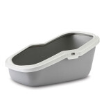 Wc Gatos Aseo Alto Gris