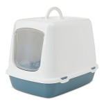 Wc Gatos Oscar Gris Y Blanco