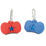 Dispensador Bolsitas Ibáñez Silicona Rojo