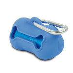 Dispensador Bolsitas Ibáñez Silicona Azul