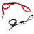 Correa Nylon Roja Con Porta Bolsitas Elástico 2.5 X 120Cm