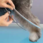 Peine Metálico Curvo Grande 25Cm